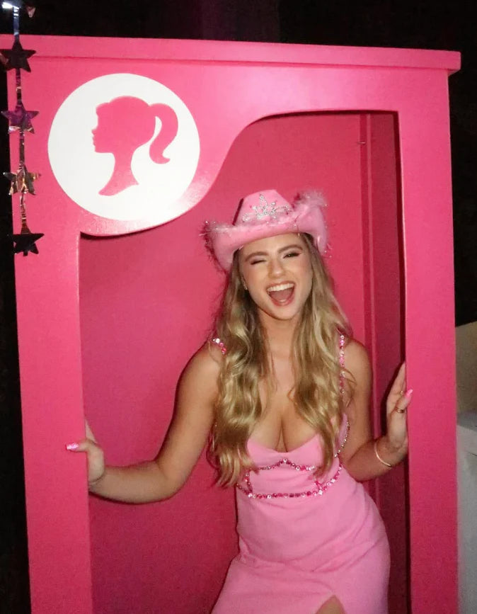 Pink Sheath Spaghetti Strap Sequin  Homecoming Dress Satin Short Birthday Dress