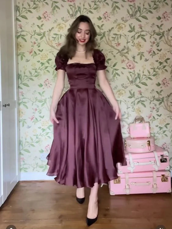 Evening Party Dress Women Summer Elegant Prom Dress A-line Graduation Dresses