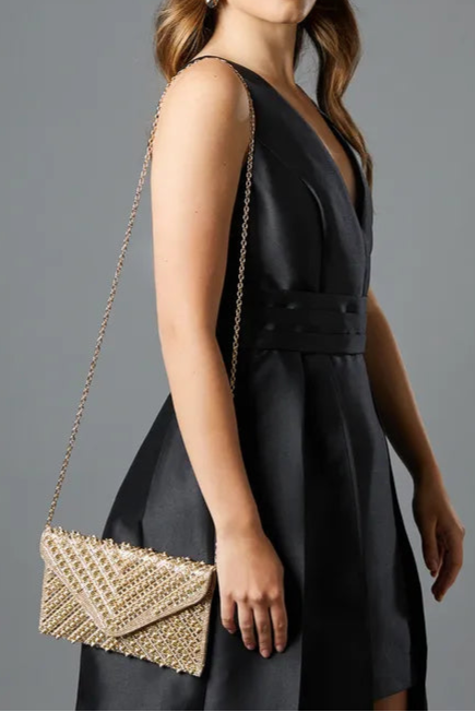 Willow Diamante Envelope Clutch Bag Mother Of The Bride Outfits Dress