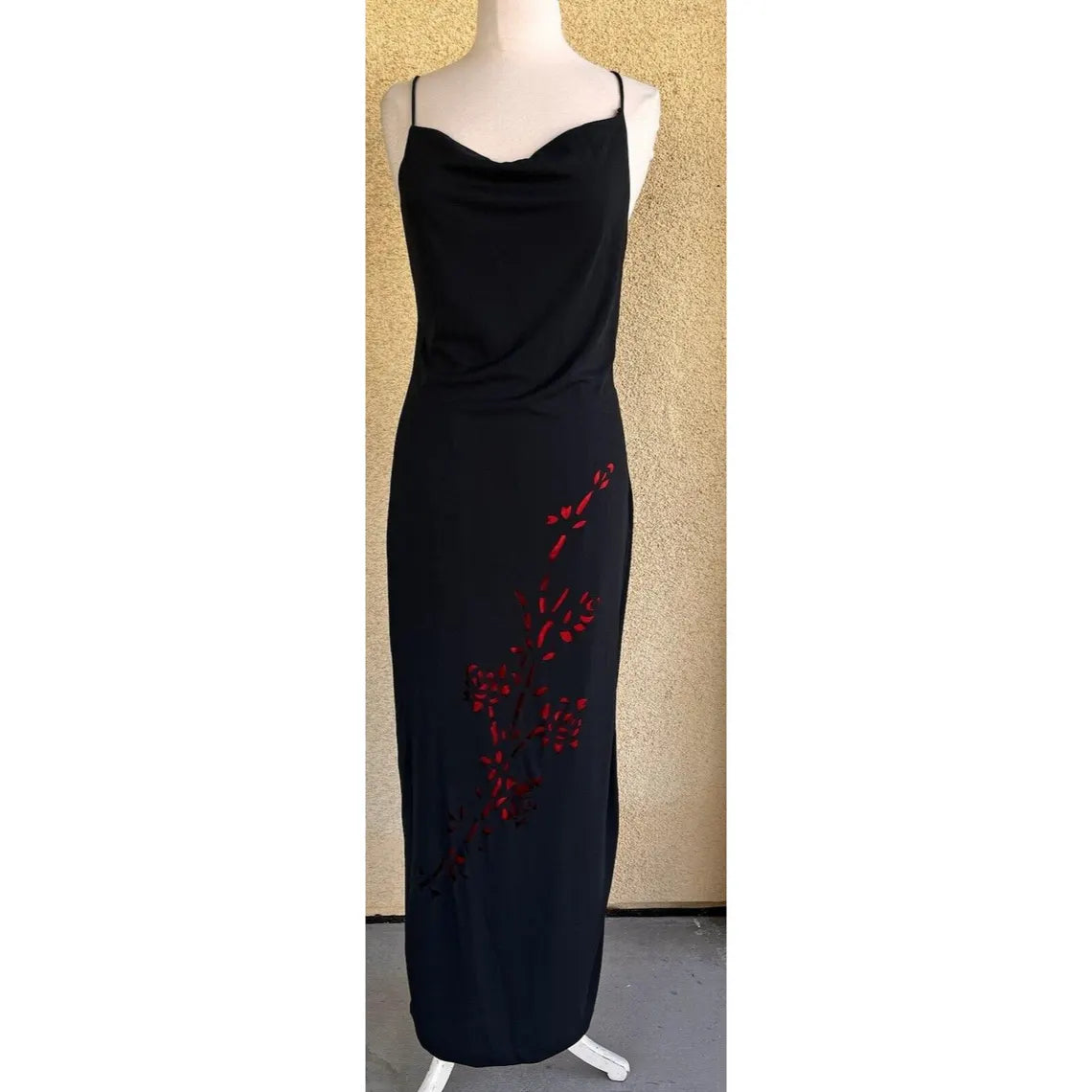 DE-LARU by Sheila Yen Y2K Appropriate color matching Long Prom Formal Dress