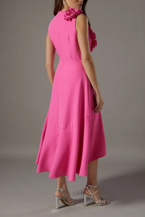 3D Corsage Full of charm High Low Mother Of The Bride Outfits Dress