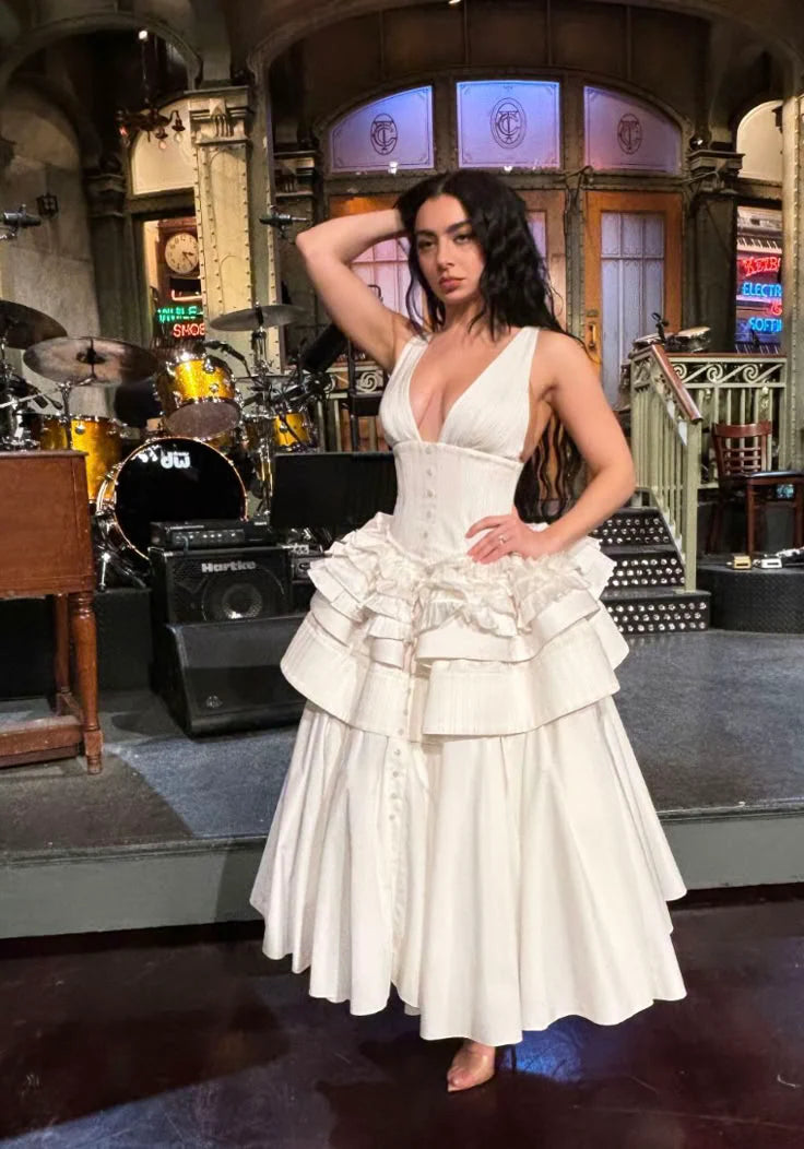 A Line White Sexy Evening Dress Ankle Length Satin Sleeveless Prom Dresses