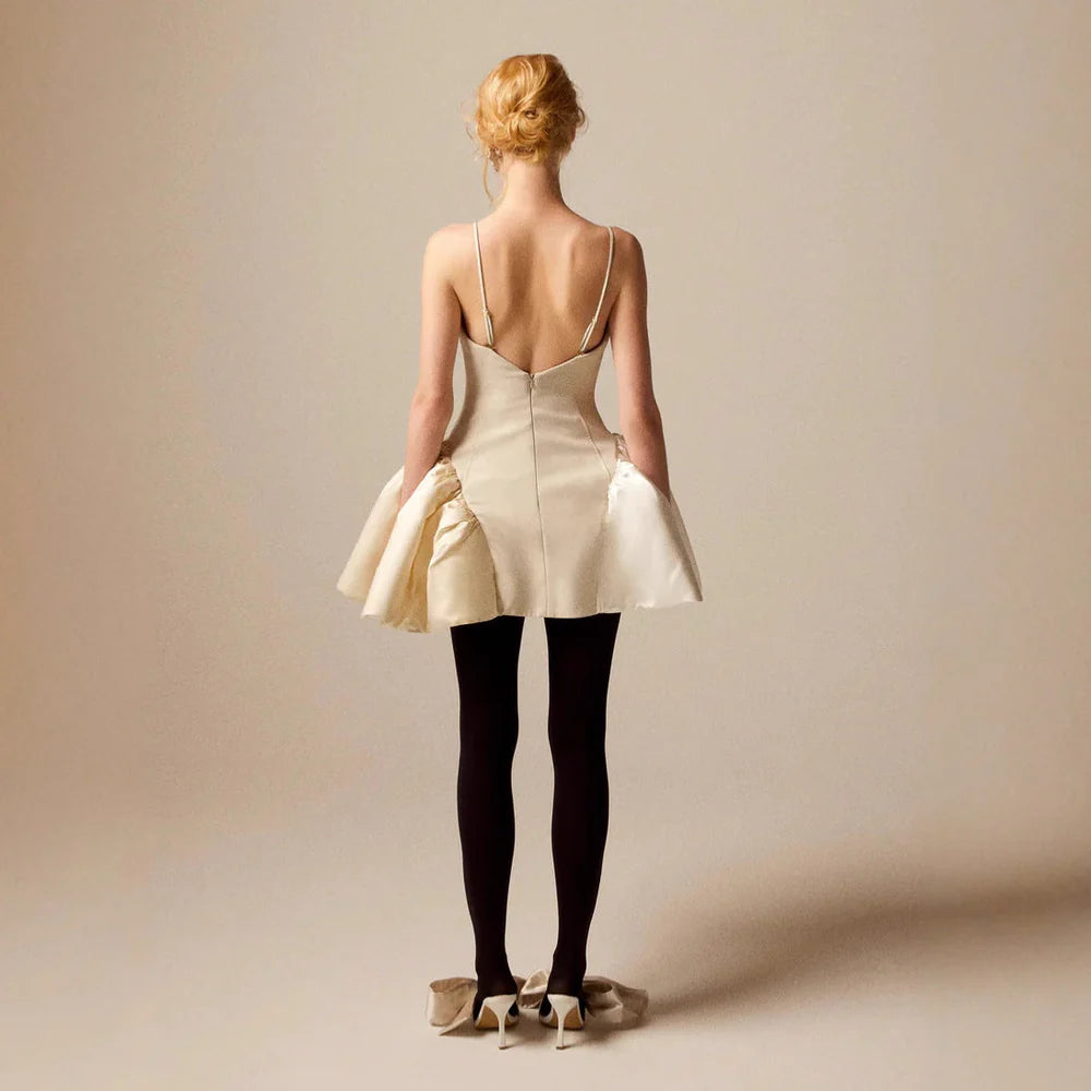 Unique design Floral Lace Bandage Retract Your Waist Homecoming Dress