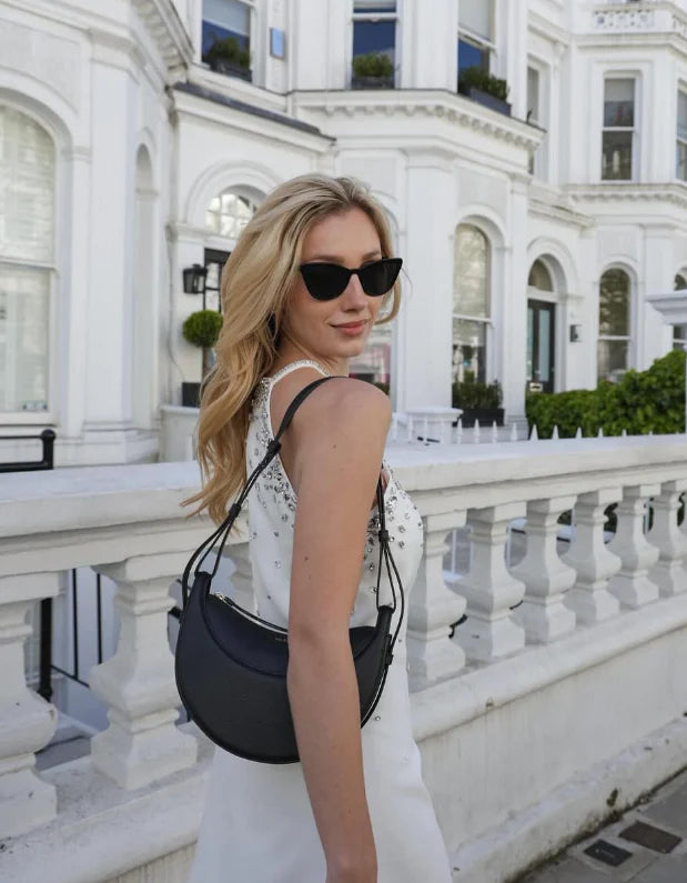 Halter Rhinestone Satin Short Homecoming Dress Simple A Line Evening Dress