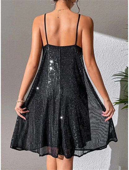 Women's Ruched Shirt Collar Long Sleeve Mini Dress Formal Party Dress