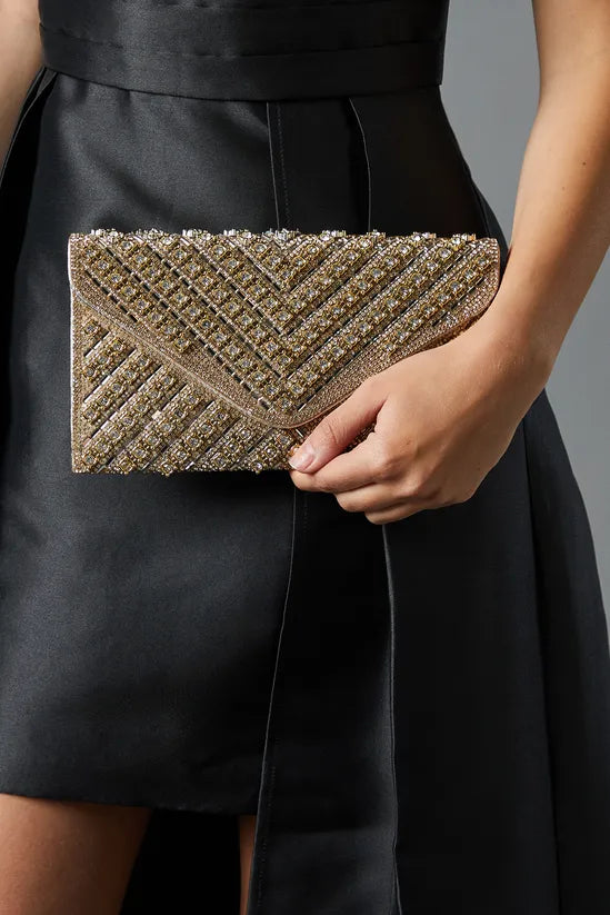 Willow Diamante Envelope Clutch Bag Mother Of The Bride Outfits Dress