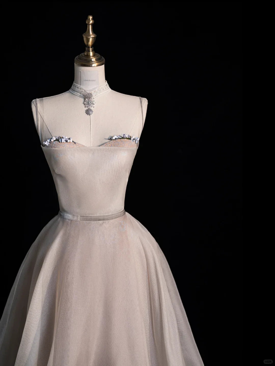 Simple A Line Sweetheart Neck Sequin Tulle Long Evening Dresses