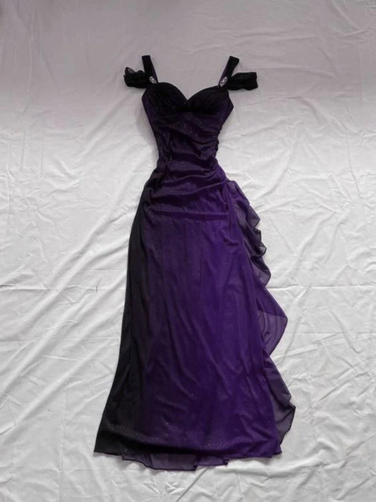 Beautiful Sweetheart Off Shoulder Long A-line Prom Dress