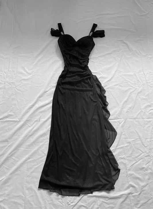 Beautiful Sweetheart Off Shoulder Long A-line Prom Dress