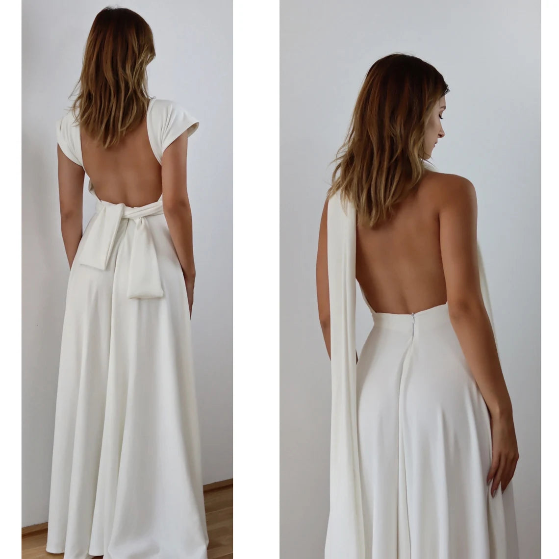 Multi Version Tie Dress Sewing Pattern Easy Beginner Pattern Goddess Dress