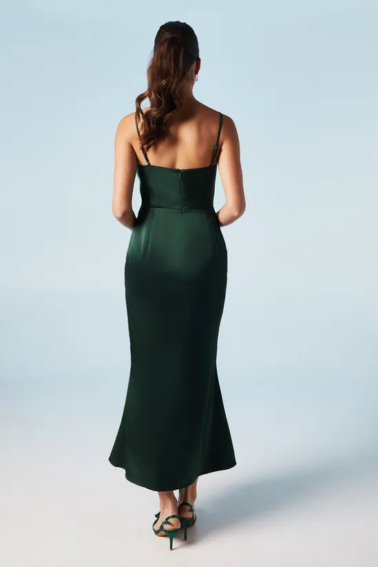 Strappy Elegant and gentle Tie Detail Full of charm Bridesmaids Dress