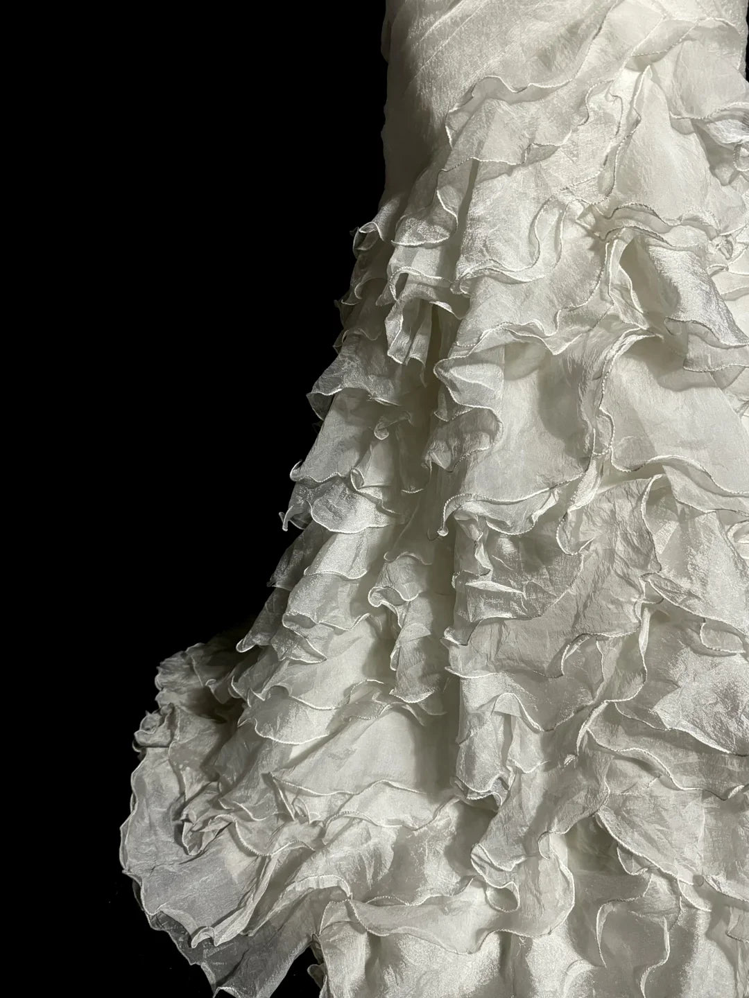 Classy Ivory Tulle Multi-layer Sweetheart Neck Back Zipper Mermaid Long Wedding Dress Bridal Dress