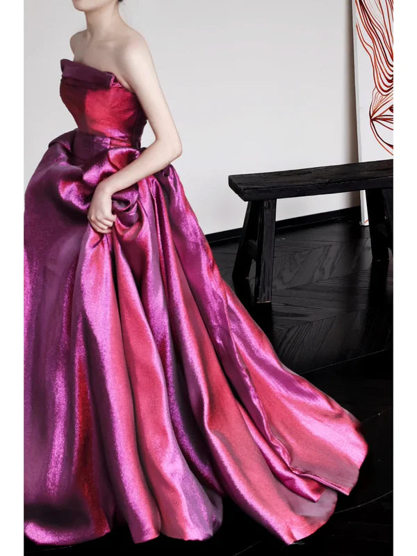 Gorgeous Ball Gown Off-the-Shoulder Long Prom Dresses Discount Long Party Dresses Graduation Dresses