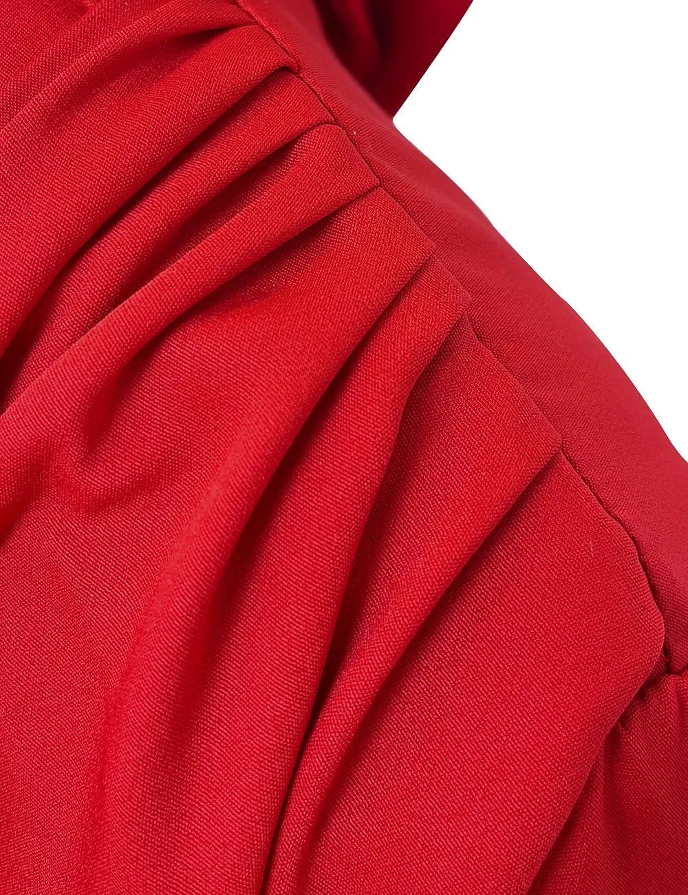 Regal Sheath Asymmetric Neck Long-sleeved Cape Red Maxi Evening Dress for Women Custom