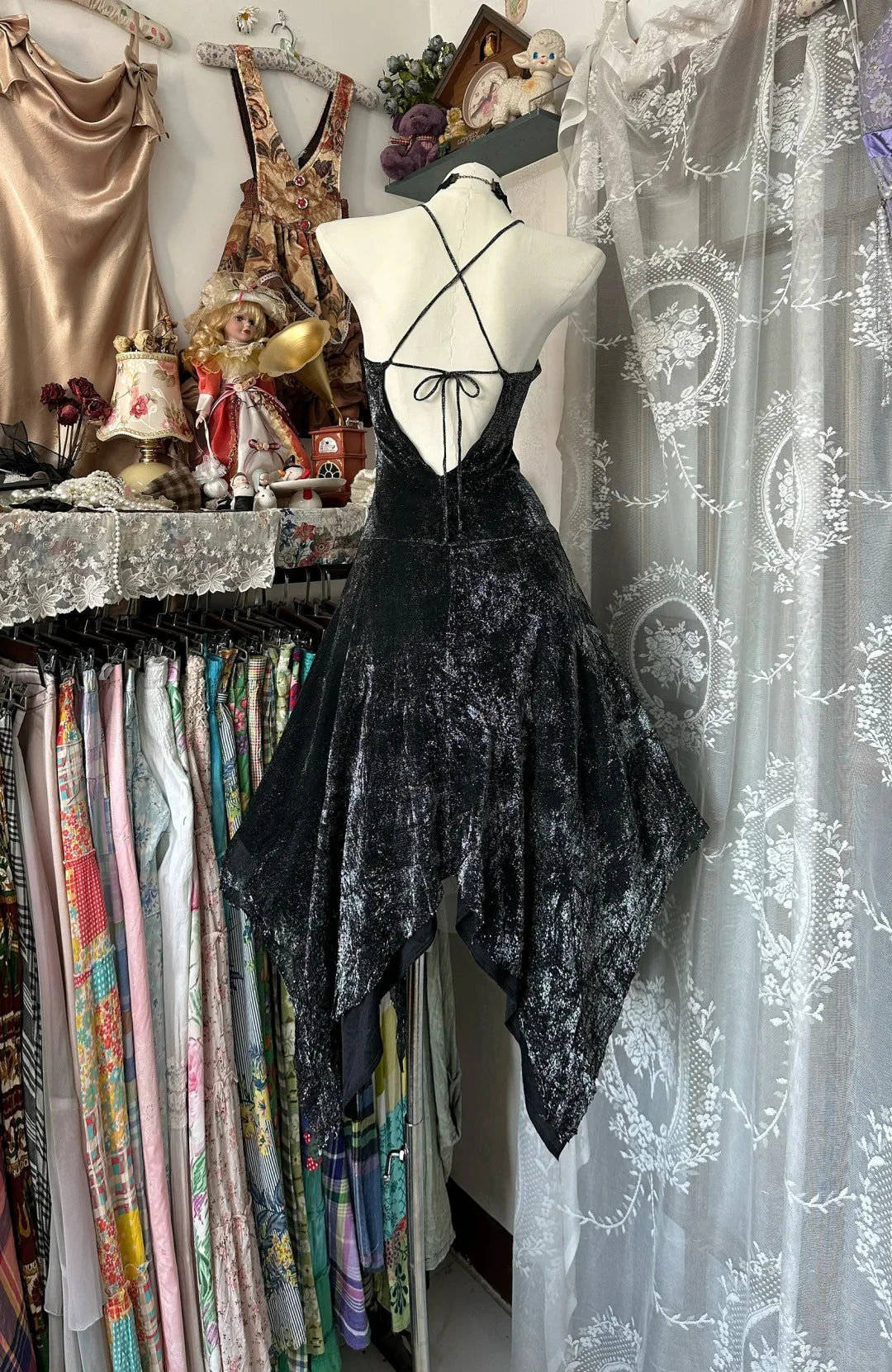 As Pic Tulle V Neck Spaghetti Straps A Line Lace Up Birthday Outfit Cocktail Dresses Homecoming Dress