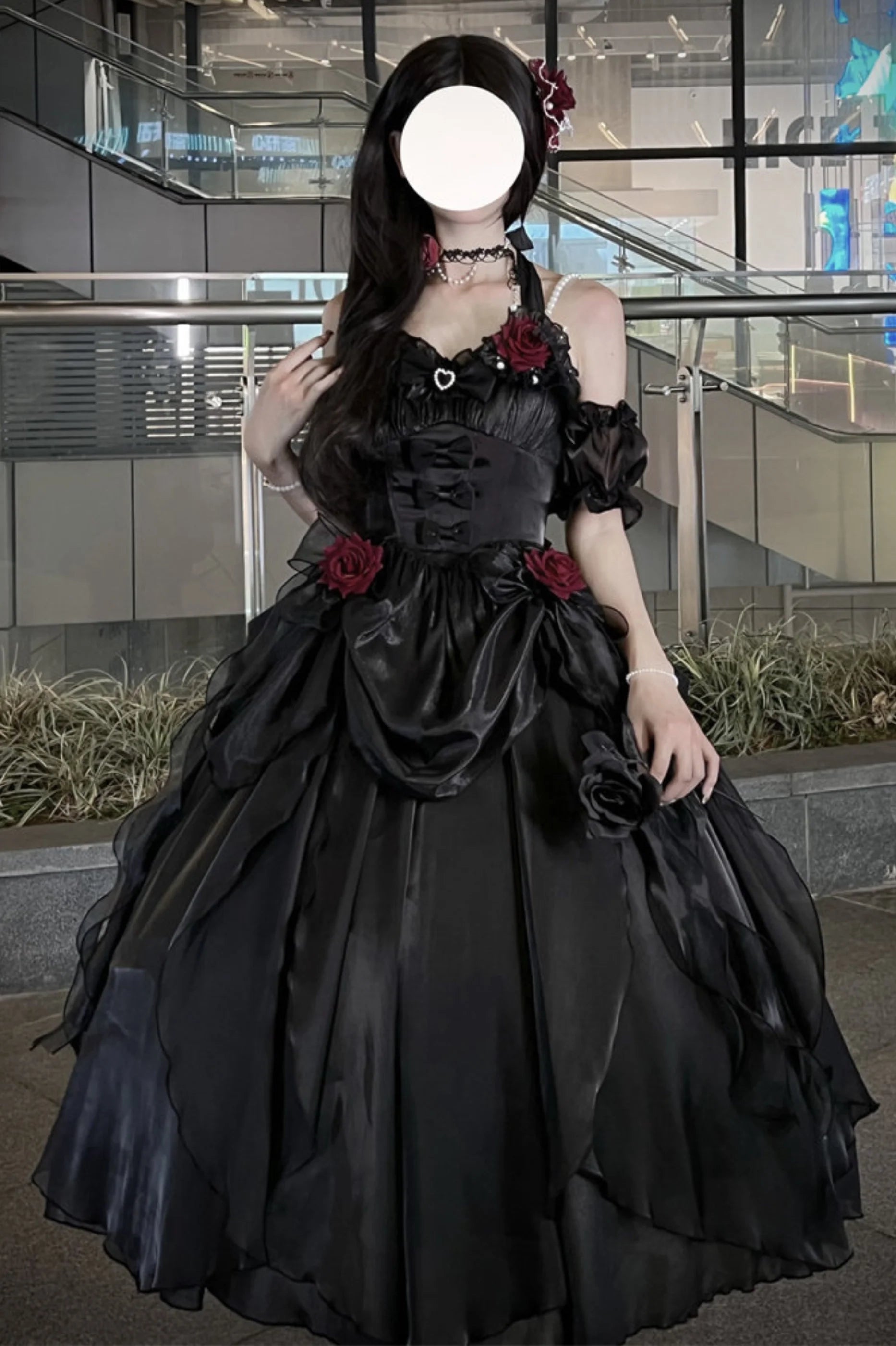 Retro Burgundy Tulle Halter Party Dress Prom Dresses Evening Dress Retro Ball Gown