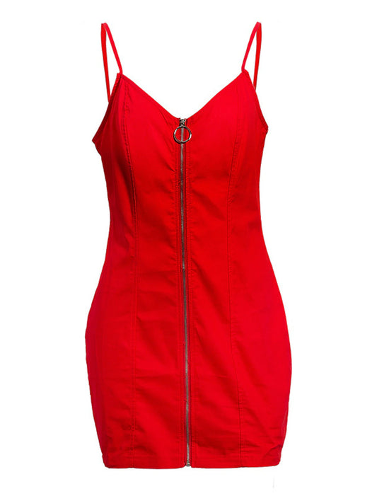 Mini dress tight fitting dress fashionable and sexy modern outdoor party dress
